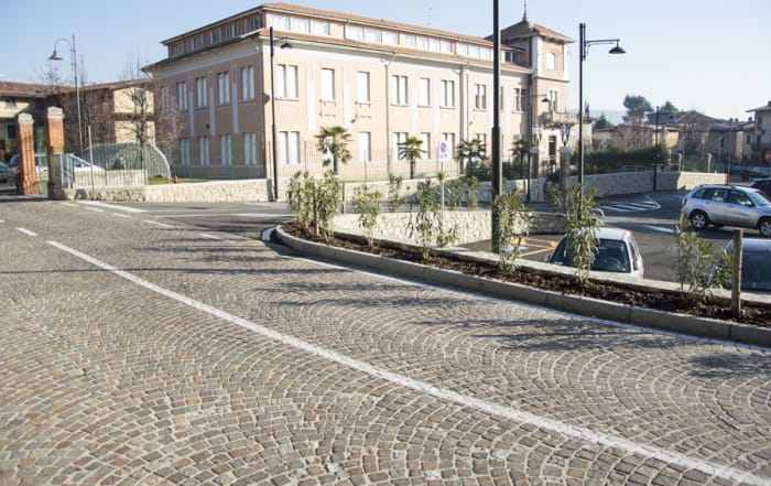 Pavimentazione in porfido trentino